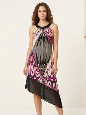 Adrianna Papell NWT Asymmetrical shift dress 💜